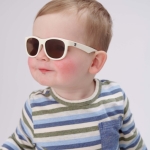 Babiators Original Navigator: Sweet Cream | Amber Lenses | 3-5 años