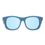 Babiators Polarizado Navigator: Midnight Blue | Light Blue Mirrored Lenses | 6+ años