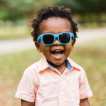 Babiators Original Navigator: Blue Crush | Smoke Lenses | 0-2 años