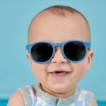 Babiators Eco Keyhole: Pacific Blue | Smoke Lenses | 3-5 años