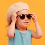 Babiators Polarizado Keyhole: Totally Tortoise | Amber Lenses | 3-5 años