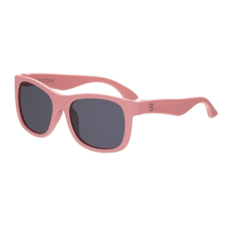 Babiators Eco Navigator: Seashell Pink | Smoke Lenses | 3-5 años