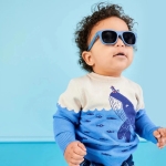 Babiators Eco Navigator: Pacific Blue | Smoke Lenses | 3-5 años