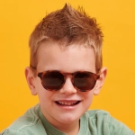 Babiators Original Keyhole: Totally Tortoise I Amber Lenses I 3-5 años