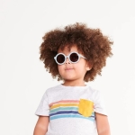 Babiators Original Euro Round: Into the Mist I Smoke Lenses I 0-2 años