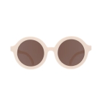 Babiators Original Euro Round: Sweet Cream I Smoke Lenses I 3-5 años