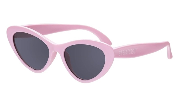 Babiators Original Cat Eye: Pink Lady I Smoke Lenses I 0-2 años